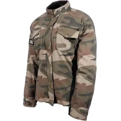Bores Military Jack Camo Motorrad Hemd S