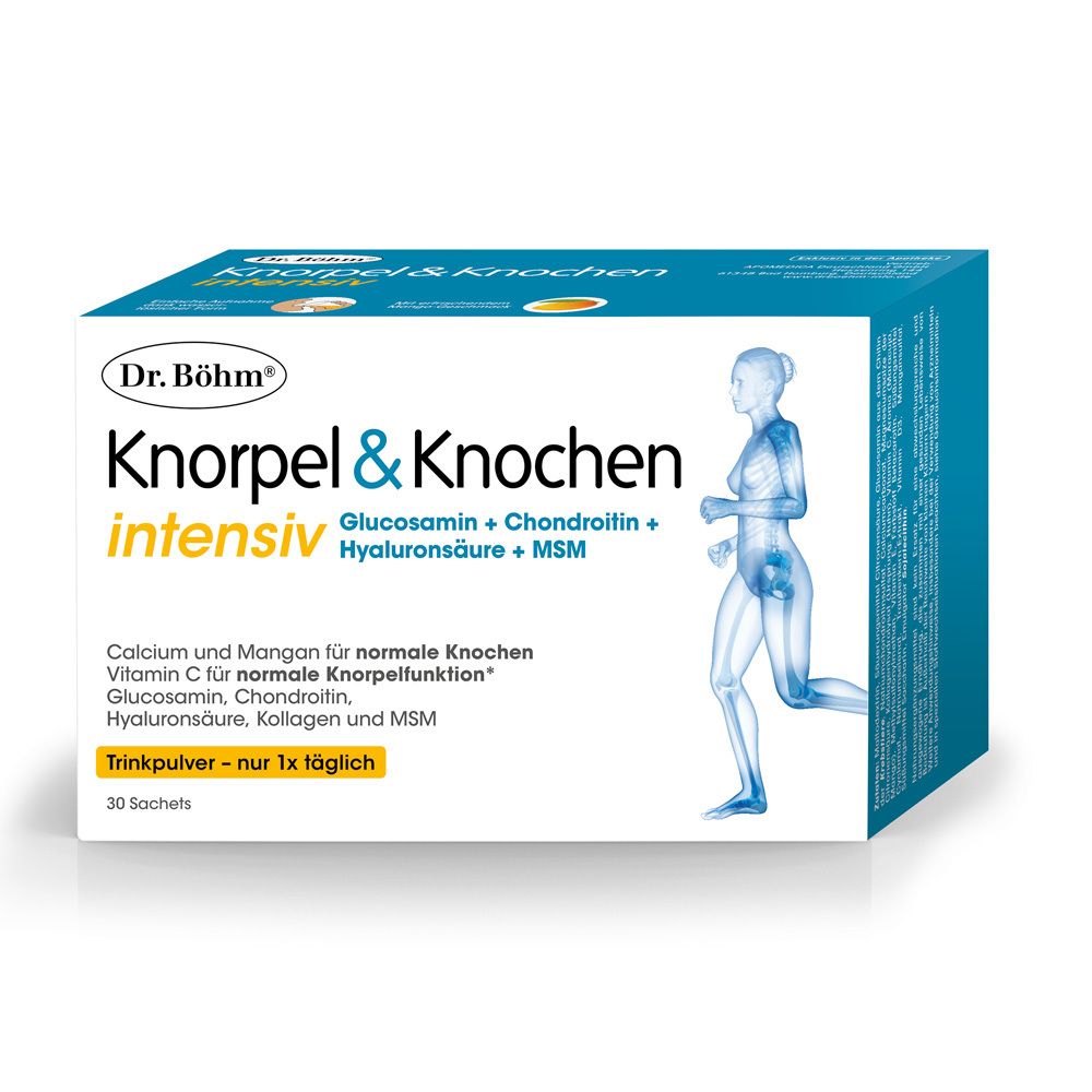 Dr.böhm Knorpel & Knochen intensiv Trinkpulver 30x5,7 g Pulver