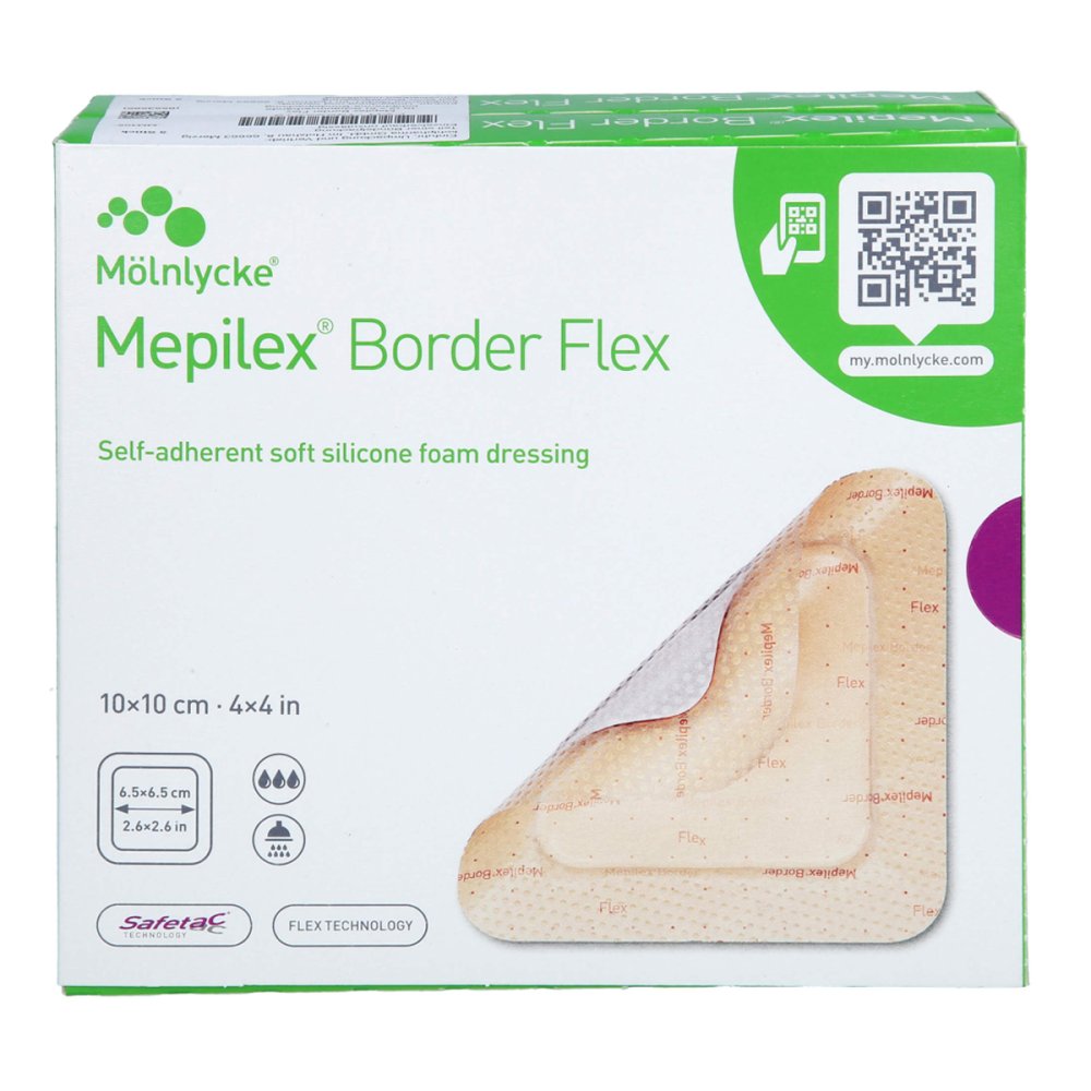 C P C medical GmbH & Co. KG Mepilex Border Flex Schaumverb.haft.10x10 Cm 18718790