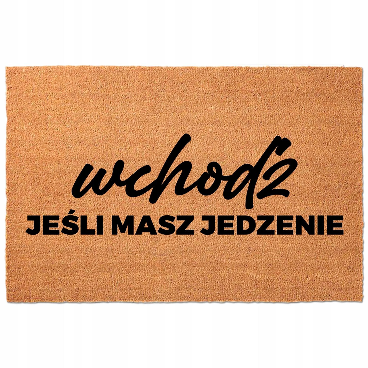 Kokosmat met grappige opdruk Masz Jedzenie