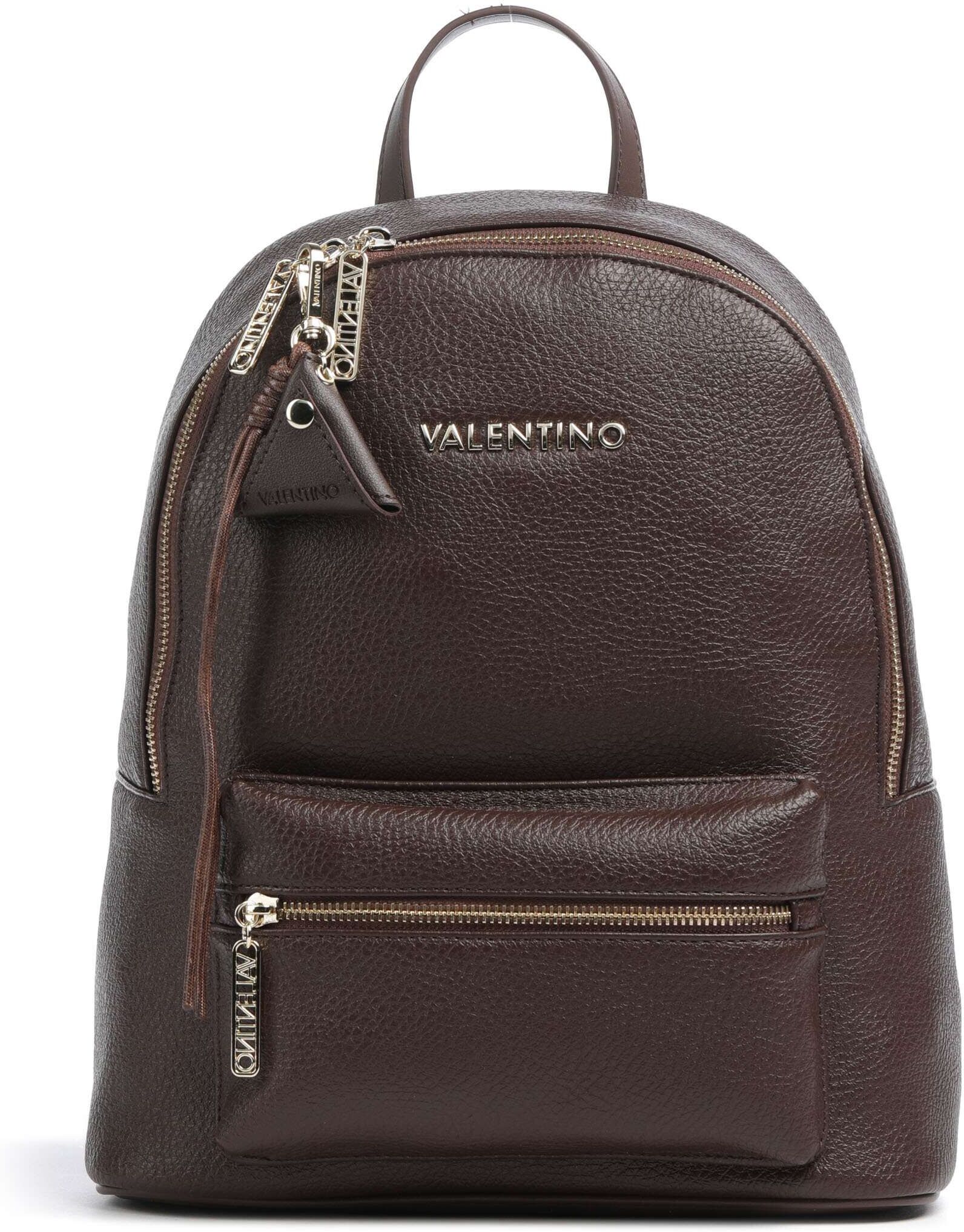 Valentino Bags Maury Rucksack aus Leder, braun