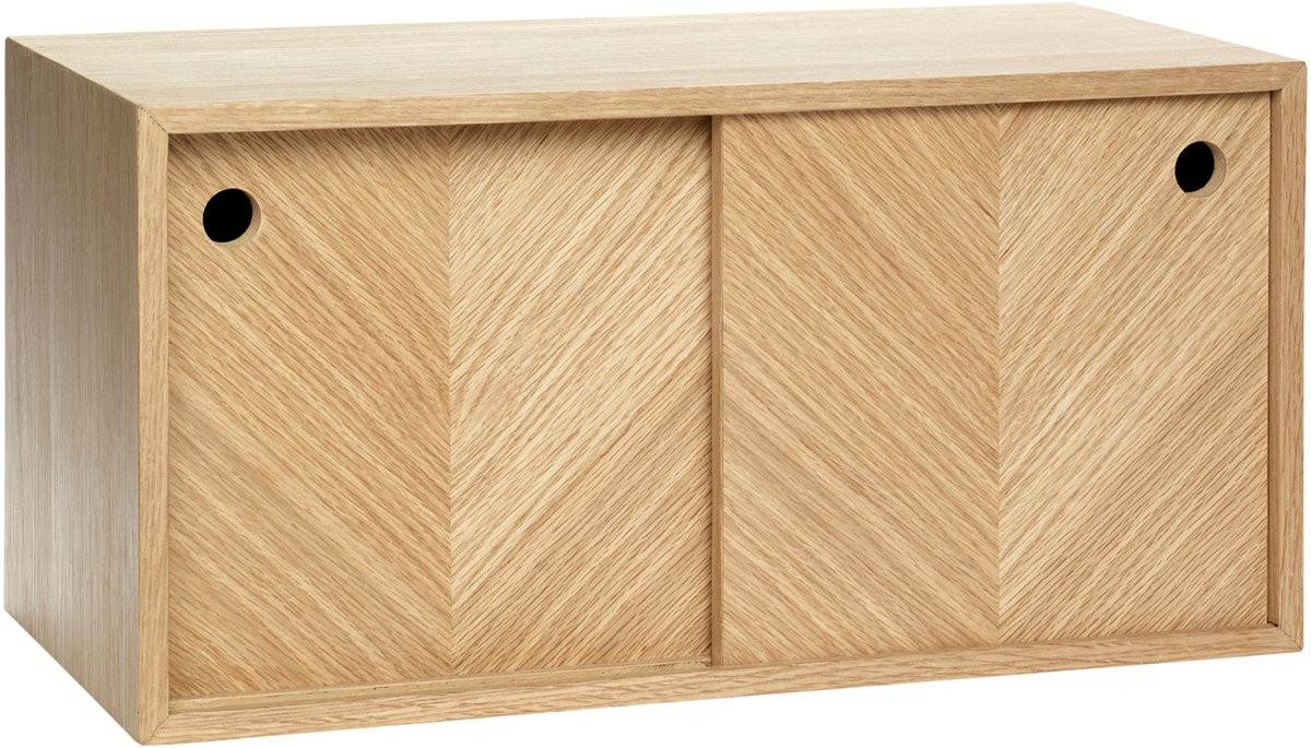 Hübsch Muurrek Herringbone Nature