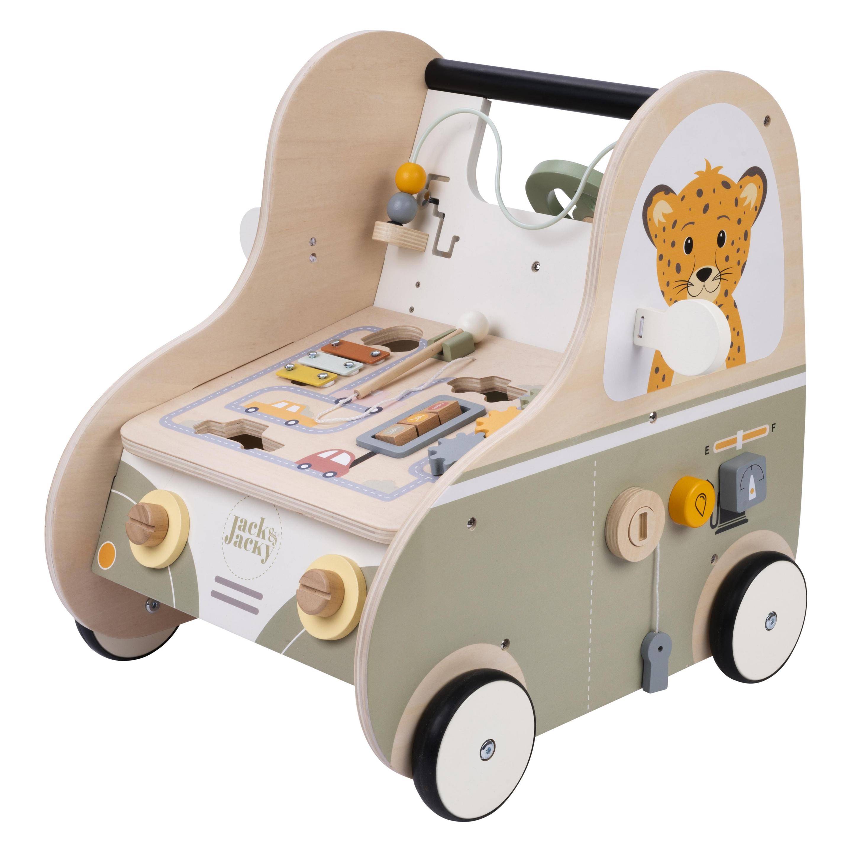 Jack & Jacky Multifunktionaler Auto-Lauflernwagen (640055)