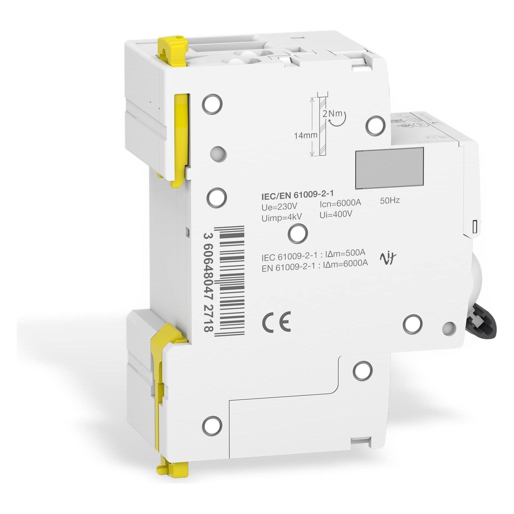 Schneider Electric Fehlerstrom-Schutzschalter (A9D56616)