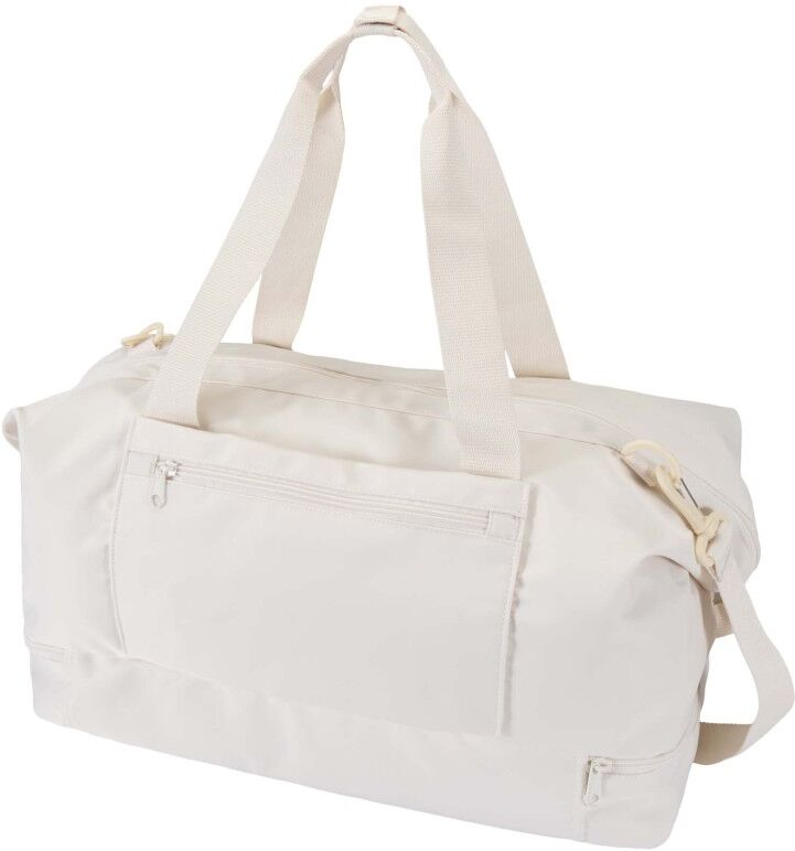 Sac de voyage Trip Aware™ de 42 L en matériaux recyclés blanc cassé