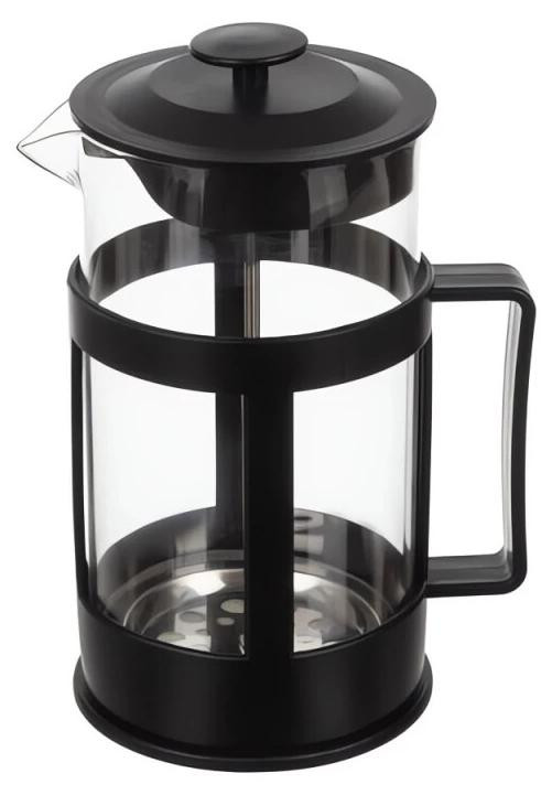 Ruhhy 24565 Koffie-, French press- en theekan, 1000 ml, Glas