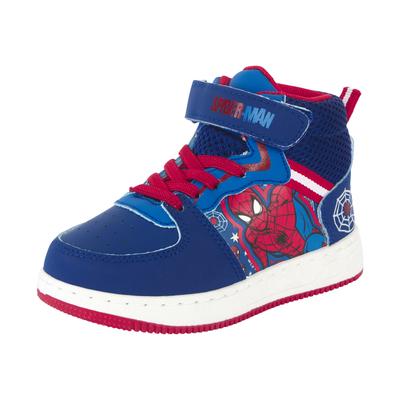 Sneaker DISNEY "Spiderman", Mädchen, Gr. 28, atmungsaktiv, blau, Synthetik, Schuhe Sneaker