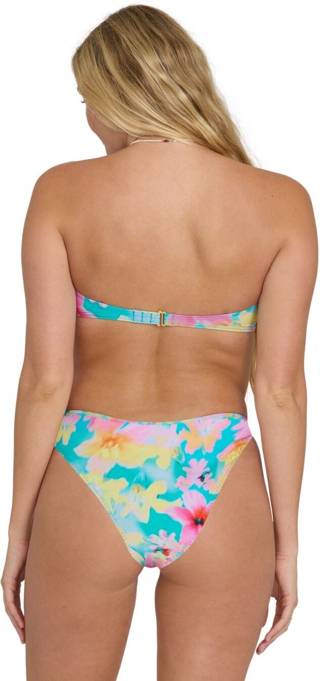Bikini-Hose BILLABONG "Pipe Dreams Hike", Damen, Gr. L, bunt (bright marine), Obermaterial: 78% Nylon, 22% Elasthan., Badehosen Bikini-Hose bright marine L