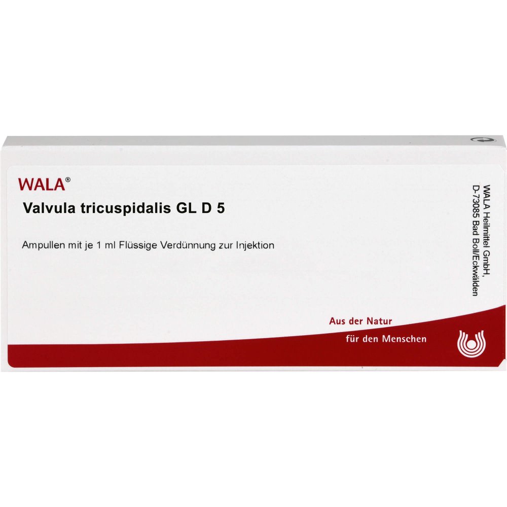 WALA Heilmittel GmbH Valvula Tricuspidalis Gl D5 Ampullen 03790445