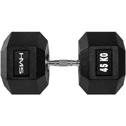 HMS Kurzhantel 45 kg HEX-PRO 45