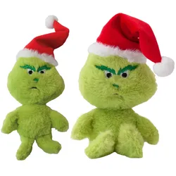 Aumüller Baldi-Muffel und Minze-Muffel mit Weihnachtsmütze - Katzenspielzeug mit Baldrianfüllung und Katzenminze