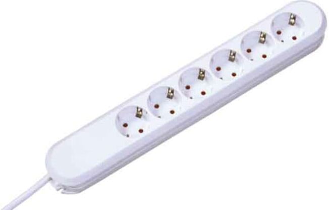 Bachmann Prise de table 6x 1,50m blanc 381.247K (381.247K)