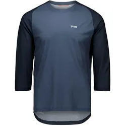Poc, Herren, Velotrikot, Radtrikot Langarm Motion Air 3/4 Jersey - apatite navy (S), Blau