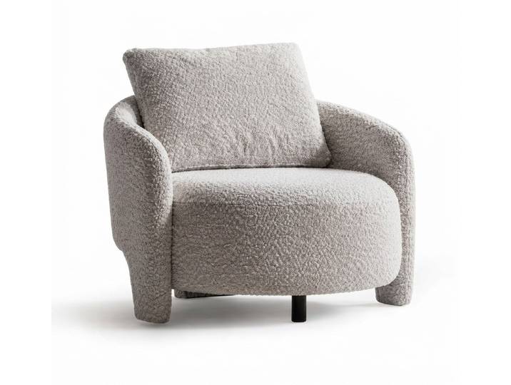 Xlmoebel Sessel Sessel Moderner Stil Weiß Luxuriöse Bequem Komfort Minimalistisch (1-St., 1-tlg)
