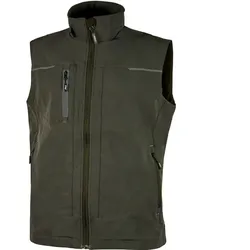 Stretch Weste "SATURN" Performance - 3XL (DE size: XXL) - dark green