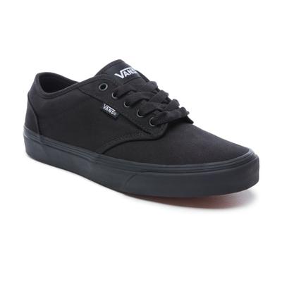 Sneaker VANS "Atwood", Herren, Gr. 41, schwarz, Textil, unifarben, Schuhe Sneaker, mit Logo-Flag