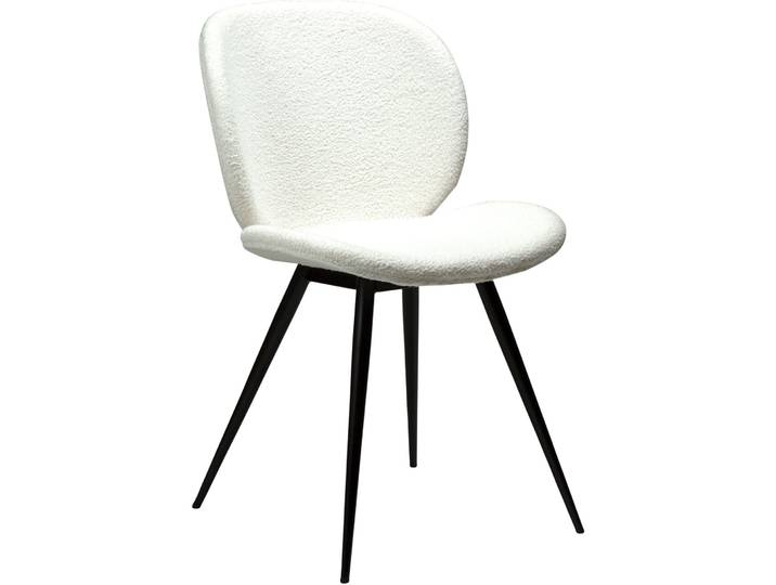 DAN-FORM Stilvoller Stuhl 2er-Set Cloud Stoff schneeweiss - Stuhl 2er-Set