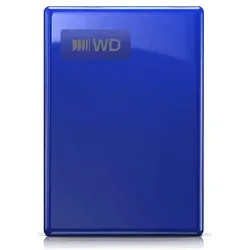 WD My Passport USB-C 6tb Cobalt Blue Worldw (6 TB), Externe Festplatte, Blau