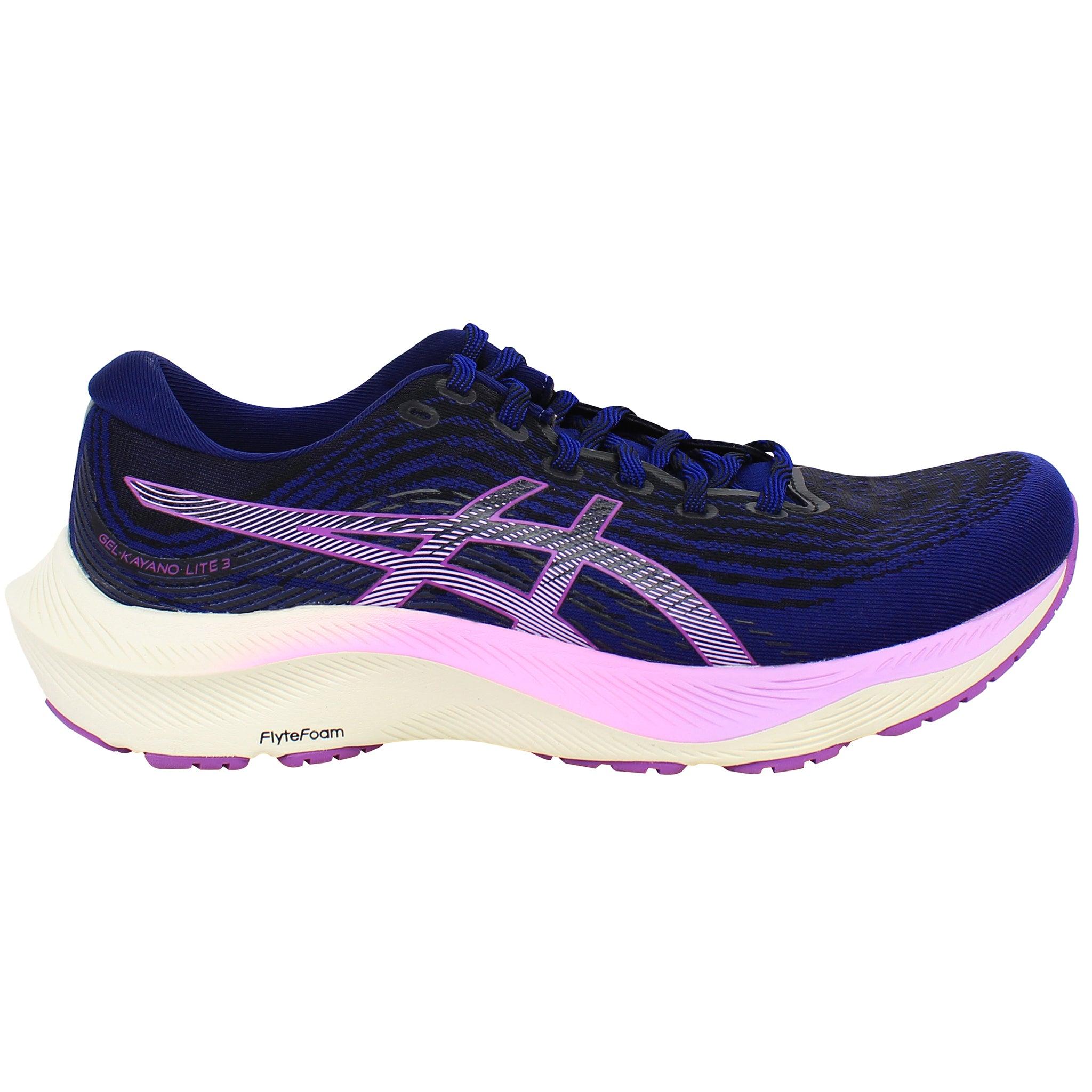 Asics Gel-Kayano Lite 3 Blaue Laufschuhe für Damen