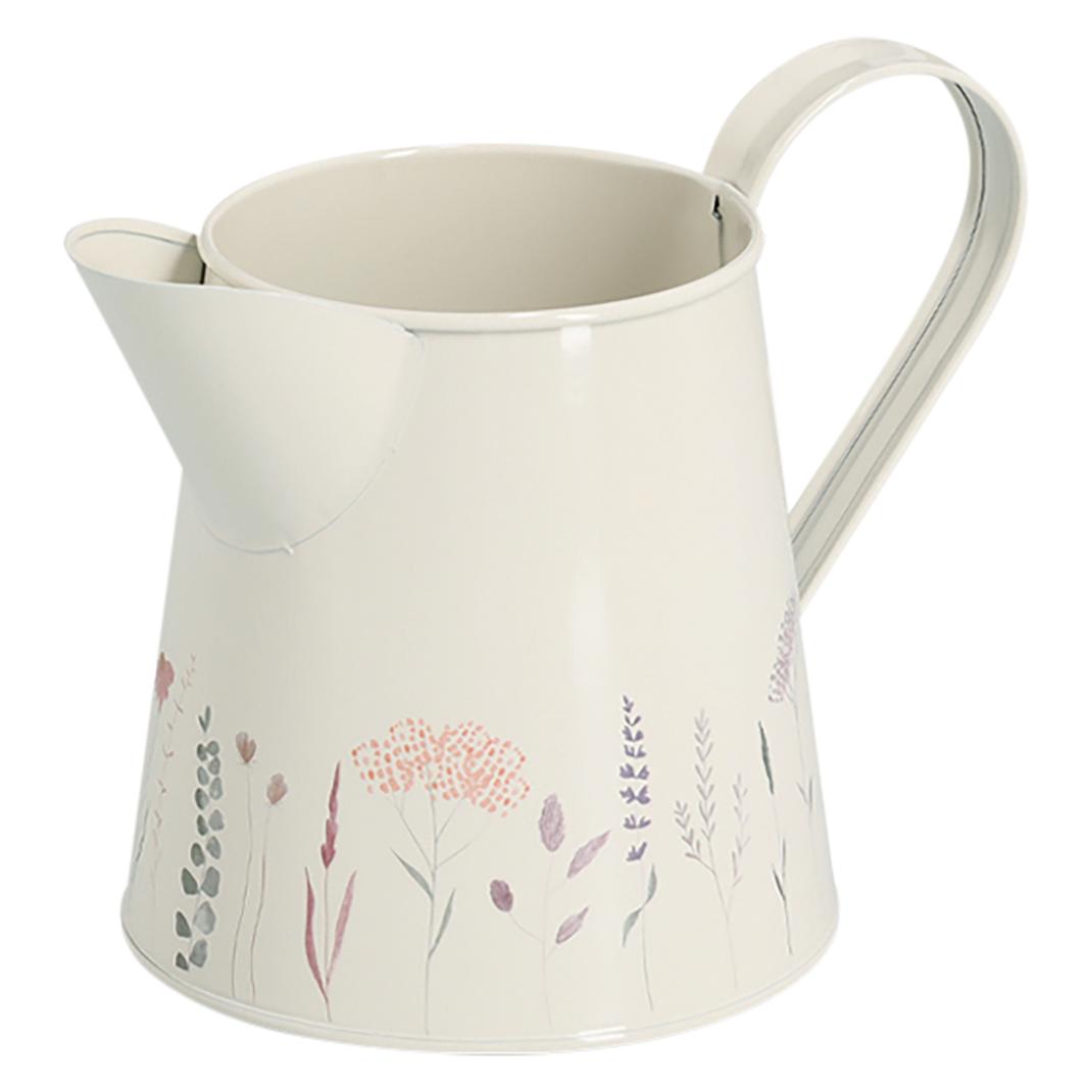 Zeller Present Krug Flowers 1500 ml Metall ø 10.5x14 cm (1.50 l) (19404-140407.9404)