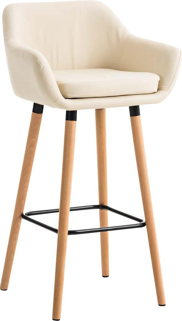 BellaFurn Comfortabele barkruk in fauteuilmodel voor ergonomisch zitcomfort
