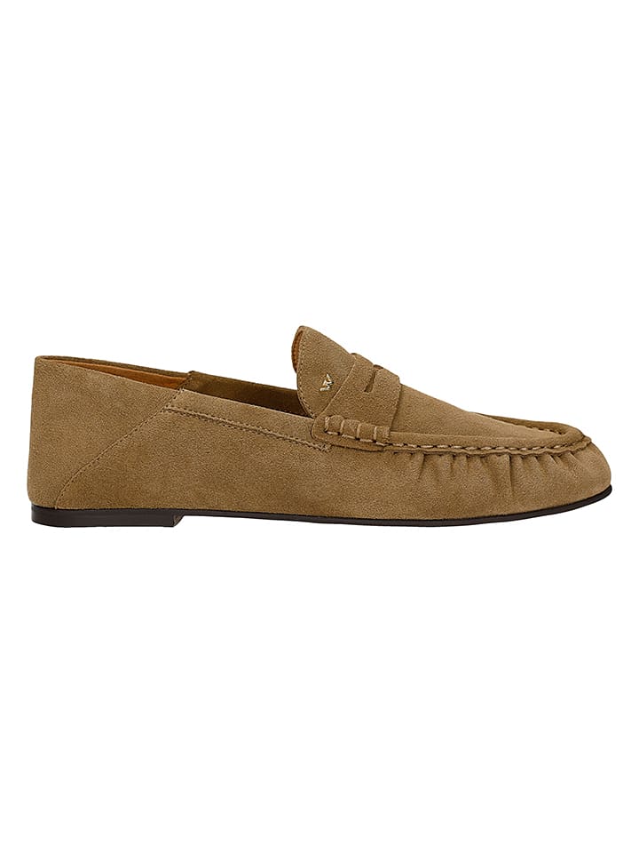 Wojas Leder-Mokassins in Beige - 37