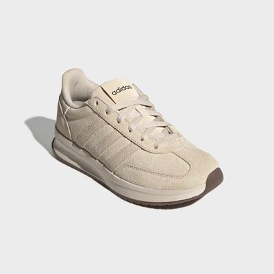 Sneaker ADIDAS SPORTSWEAR "RUN 70S 2.0", Damen, Gr. 41, beige (crystal linen, crystal linen, cinder), Leder, Schuhe Sneaker, inspiriert vom Design des SL72
