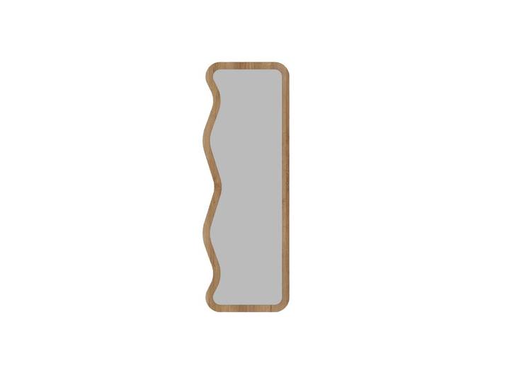Miroir en bois Asel - 50 x 160 cm - Beige