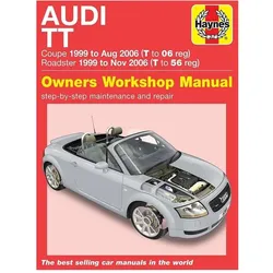 Audi TT (99 to 06) T to 56 Haynes Repair Manual, Ratgeber von Peter Gill