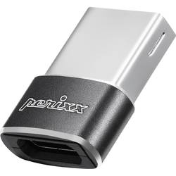 Perixx USB 2.0 Adapter [1x USB 2.0 Stecker A - 1x USB 2.0 Buchse C] PERIPRO-408 12128