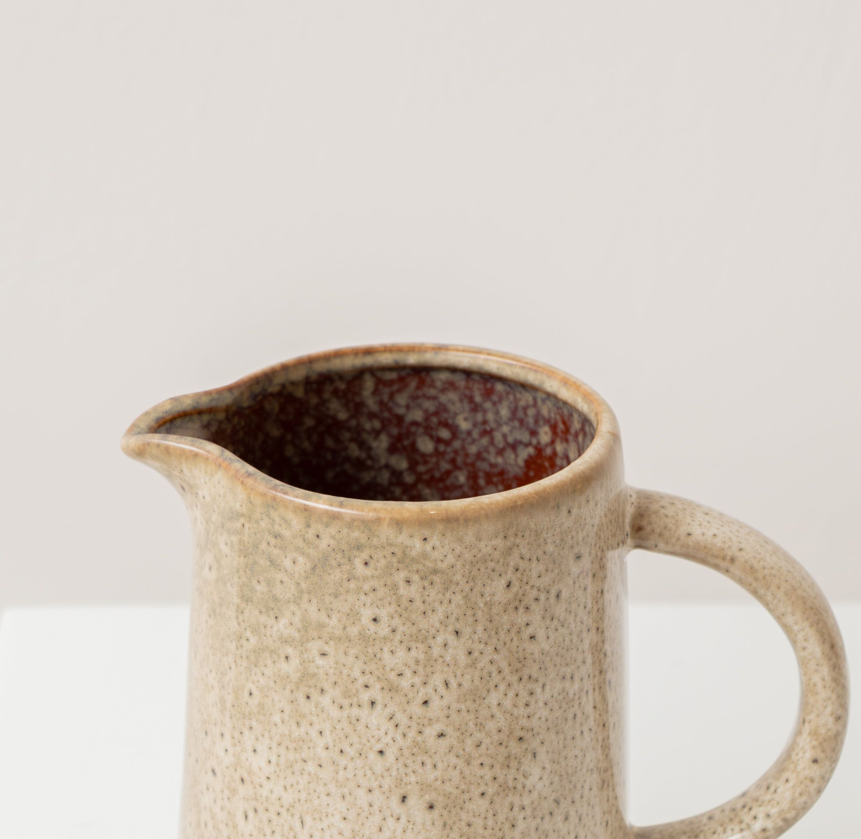 Rustic Glazed Dora Jug Vase - 19cm Material: Home Decor & Accessories/Vases & Jugs