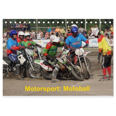 Motorsport: Motoball (Tischkalender 2027 DIN A5 quer), CALVENDO Monatskalender