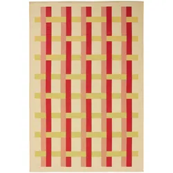 benuta Pop In- & Outdoor-Teppich Jovis Orange 200x285 cm - Teppich für Balkon, Terrasse & Garten