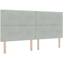 vidaXL, Boxspringbett, Boxspringbett (200 x 200 cm)