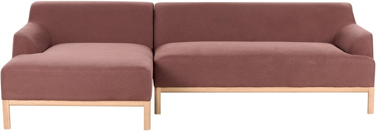 Beliani Moderne Hoekbank - L-vormig - Grijs