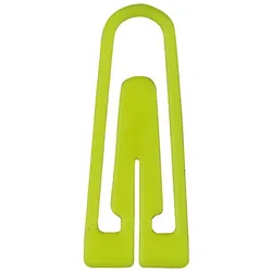 Alco Briefklammer Plastik 26mm gelb 100 Stück