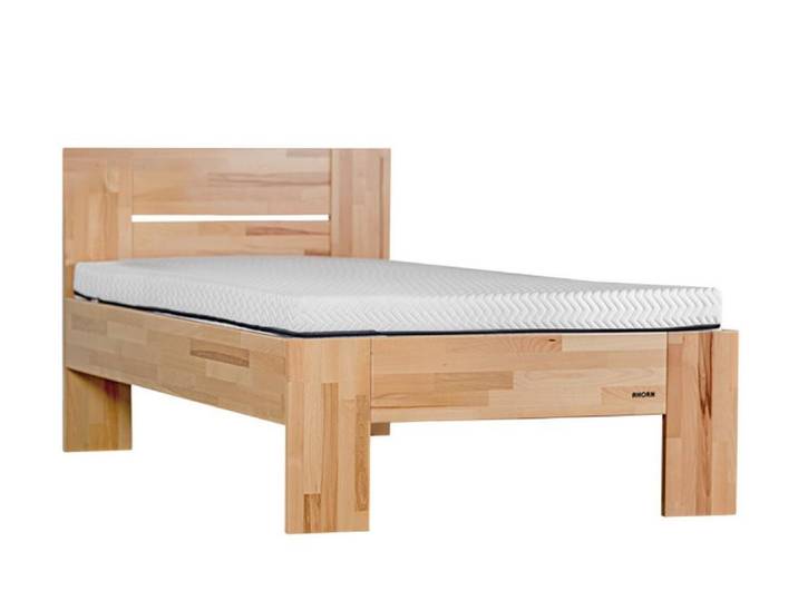 Natur24 Einzelbett Massivholz Einzelbett aus Buche