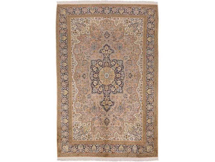 Kaschmir Seide Teppich 175x267 Handgeknüpft Orientteppich Seide