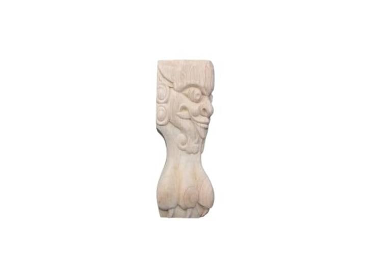 MKYYIOED Möbelfüße Holz 2/4 Stück Holzmöbelbeine For Sofa, Couch, Stuhl, Couchtisch, Schrankfüße(O 20cmX7.5cmX8.5cm)
