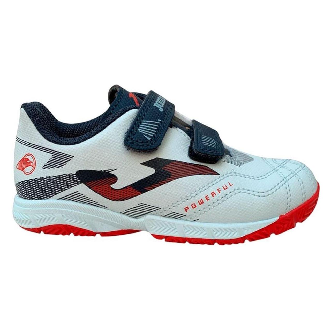 Joma Hallenfussballschuhe für Kinder Powerful 2505 Weiss (27) (62224641)