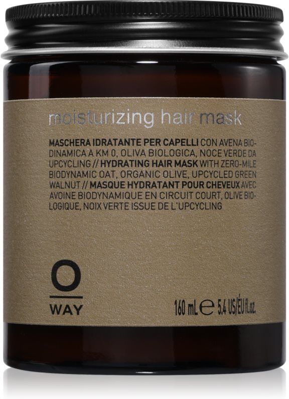 Oway Moisturizing Hair Mask masque hydratant en profondeur pour cheveux secs 160 ml