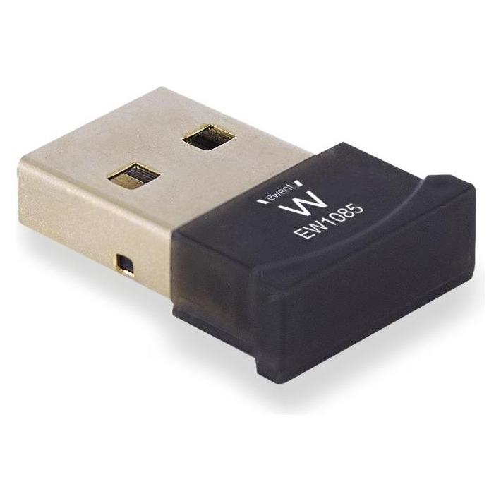 Ewent EW1085 Micro-USB-Bluetooth-Empfänger Kommunizieren Sie ganz einfach mit anderen Bluetooth Geräten! (Empfänger) (EW1085)