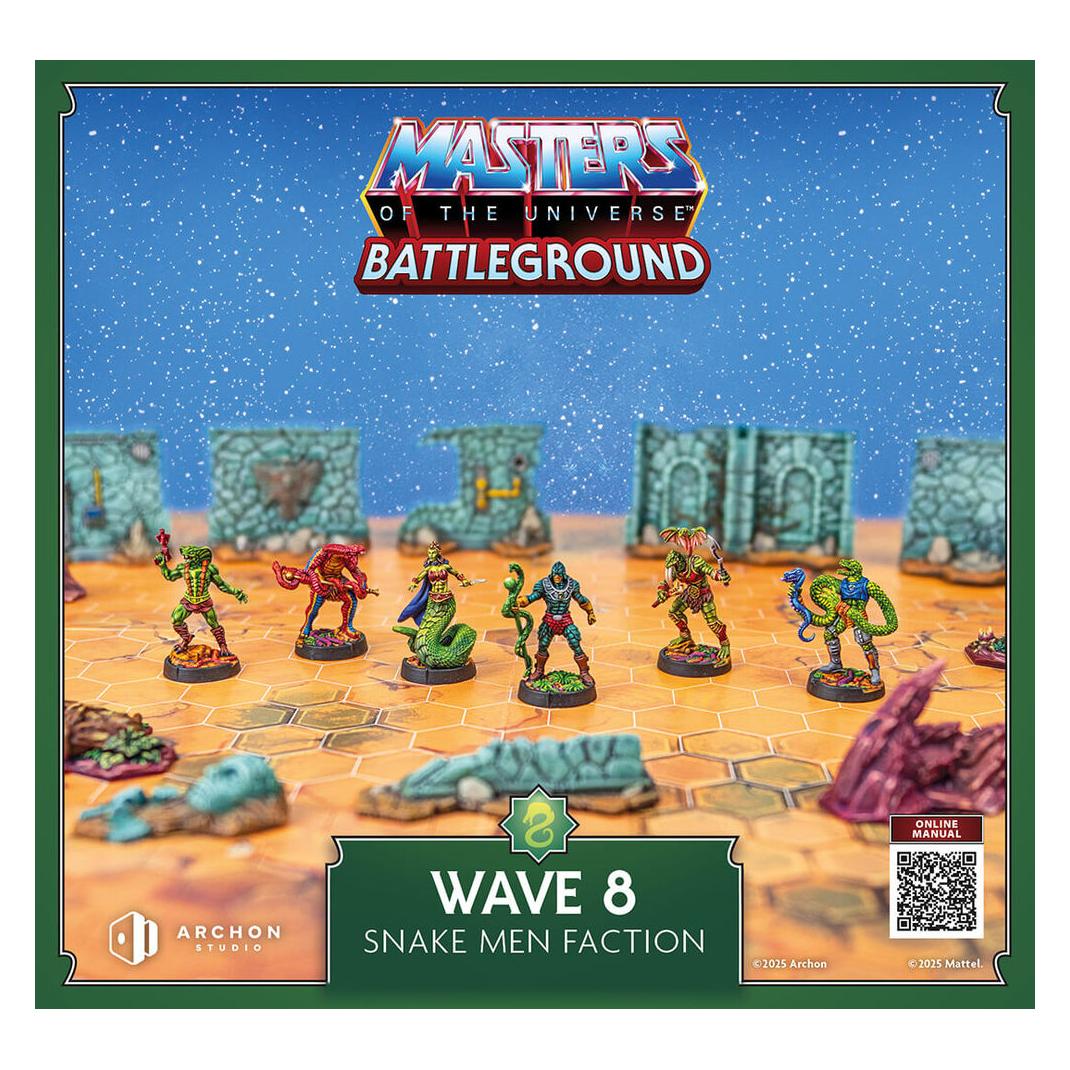 Archon Studio MOTU: BATTLEGROUND Wave 8 - Snake Men Faction (PL) (MOTU0124)