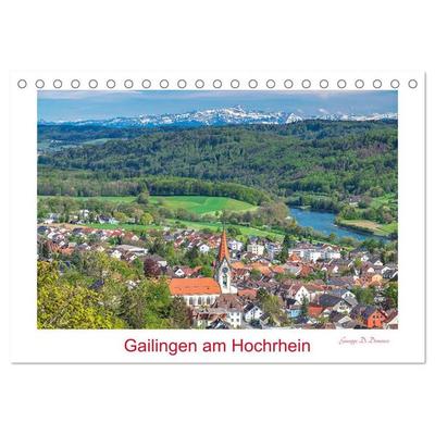 Gailingen am Hochrhein (Tischkalender 2027 DIN A5 quer), CALVENDO Monatskalender