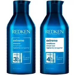 1L Redken extreme Big Duo (Shampoo 500ml + Conditioner 500ml)