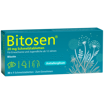 BERLIN-CHEMIE AG BITOSEN 20 mg Schmelztabletten 30 St 18890543