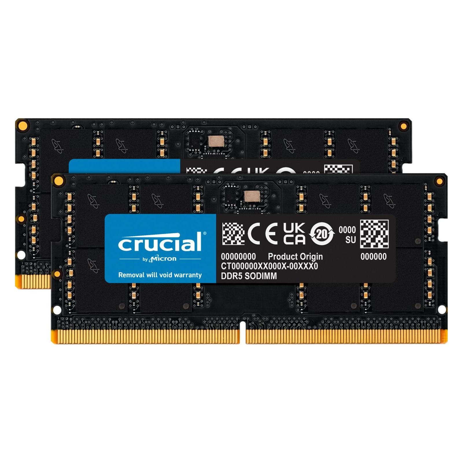 Origin Storage 32GB DDR5 4800MHZ SODIMM 2RX8 NON-ECC 1.1V (1 x 32GB, 4800 MHz, DDR5-RAM, SO-DIMM) (OM32G54800SO2RX8NE11)