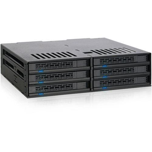 Icy Dock MB326SP 6x6,3cm SATAI-III/SSD/SAS MB326SP-B