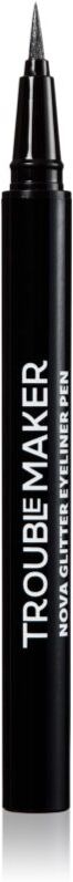 Trouble Maker Nova Glitter Liquid Eyeliner Pen Shimmer Eyeliner shade Black Hole Black 0.5 ml