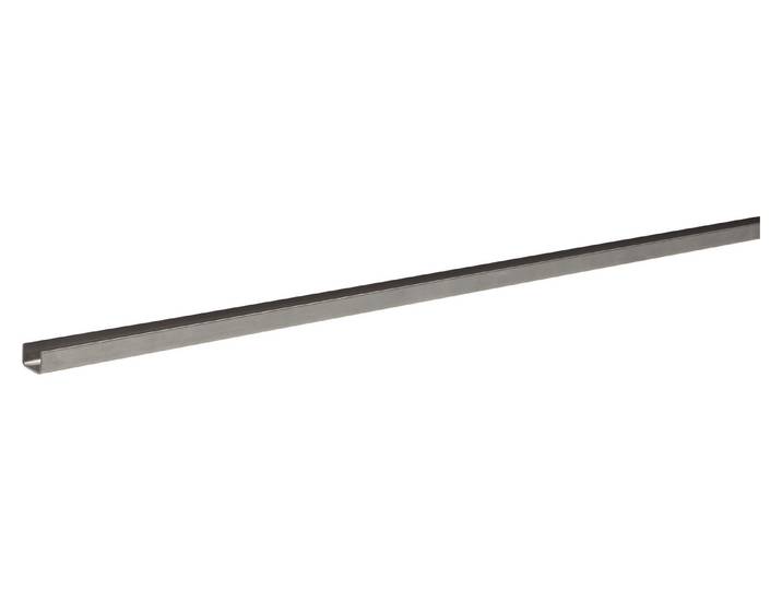 Alfer U-Profil Edelstahl 1 m